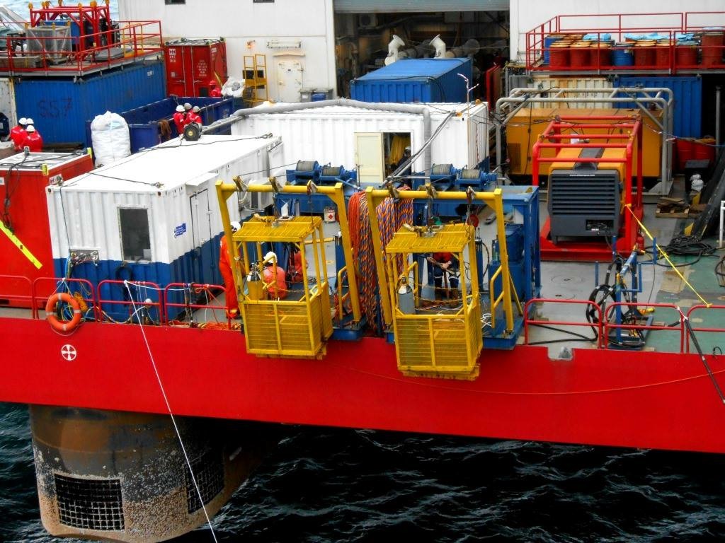 Aberport operational work associated with commercial diving