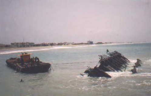 Aberport operational work associated with salvage