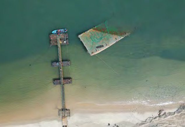 Aberport operational work associated with salvage