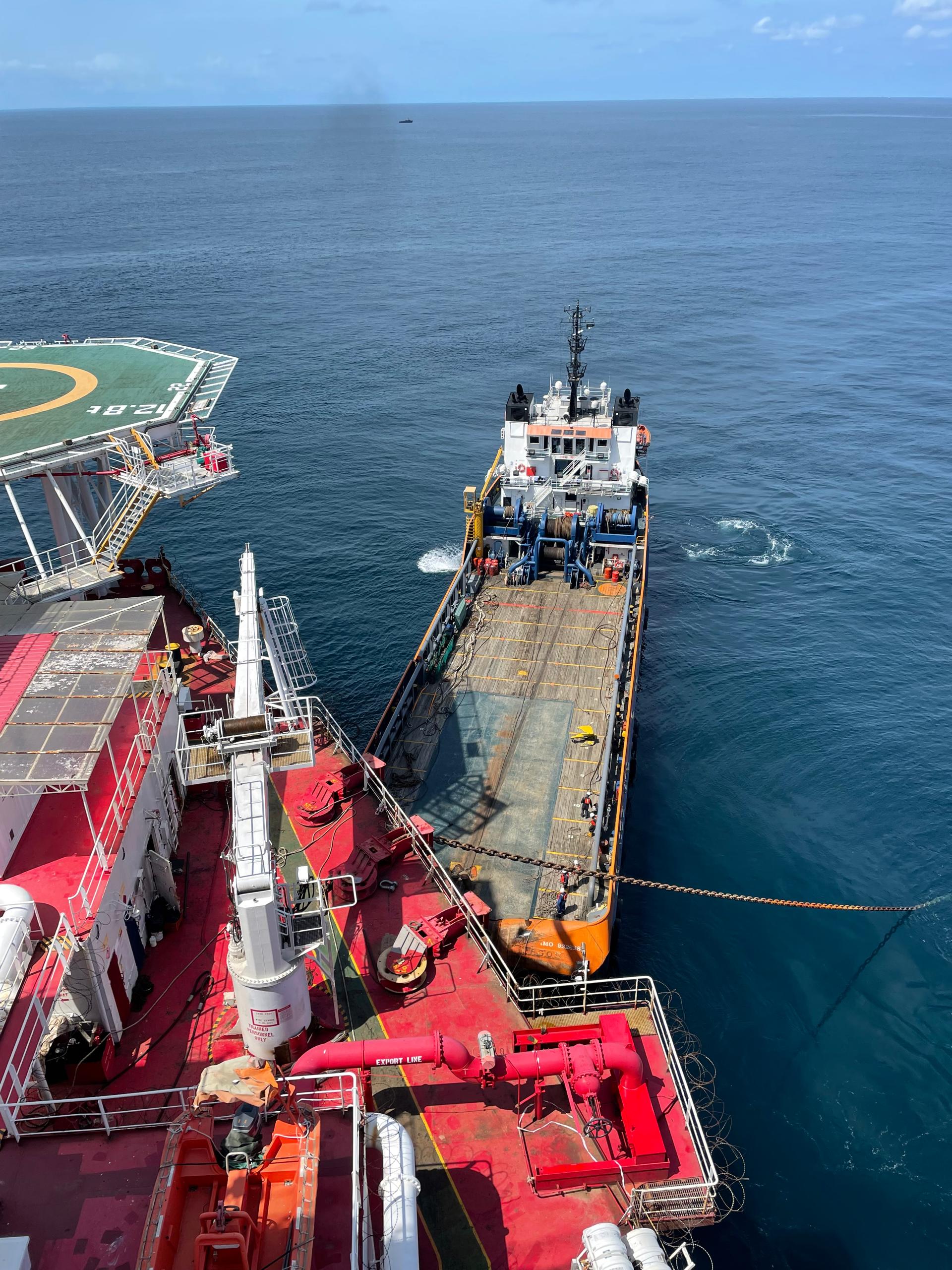 Aberport operational work associated with salvage