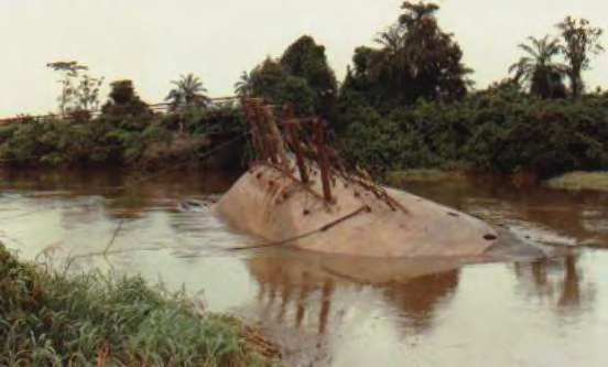 Aberport operational work associated with wreck removal